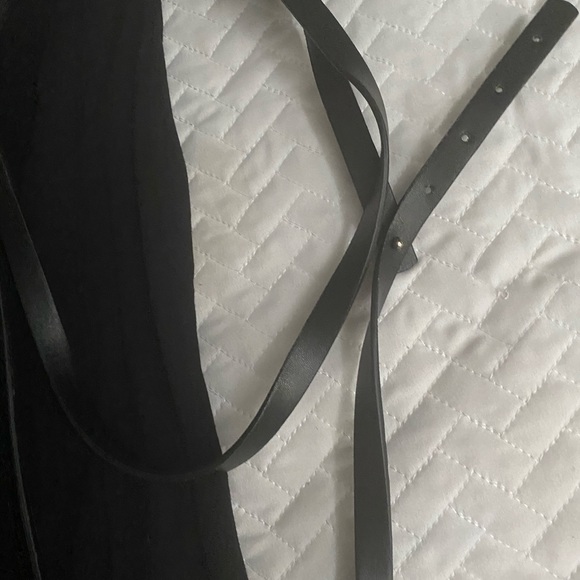 Modcloth Monoreno Black Sleeveless Dress With Belt - Picture 4 of 10